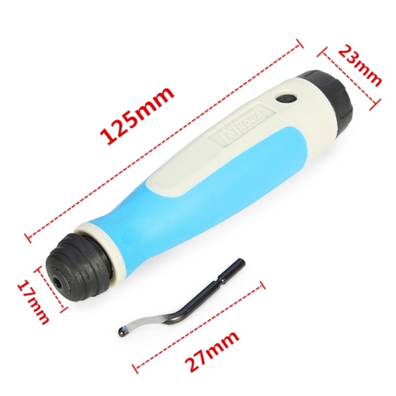 Bộ cán cạo Bavia  gồm NG8150 và 10 lưỡi cạo BS1010, hàng NOGA chính hãng, chất lượng và giá tốt nhất