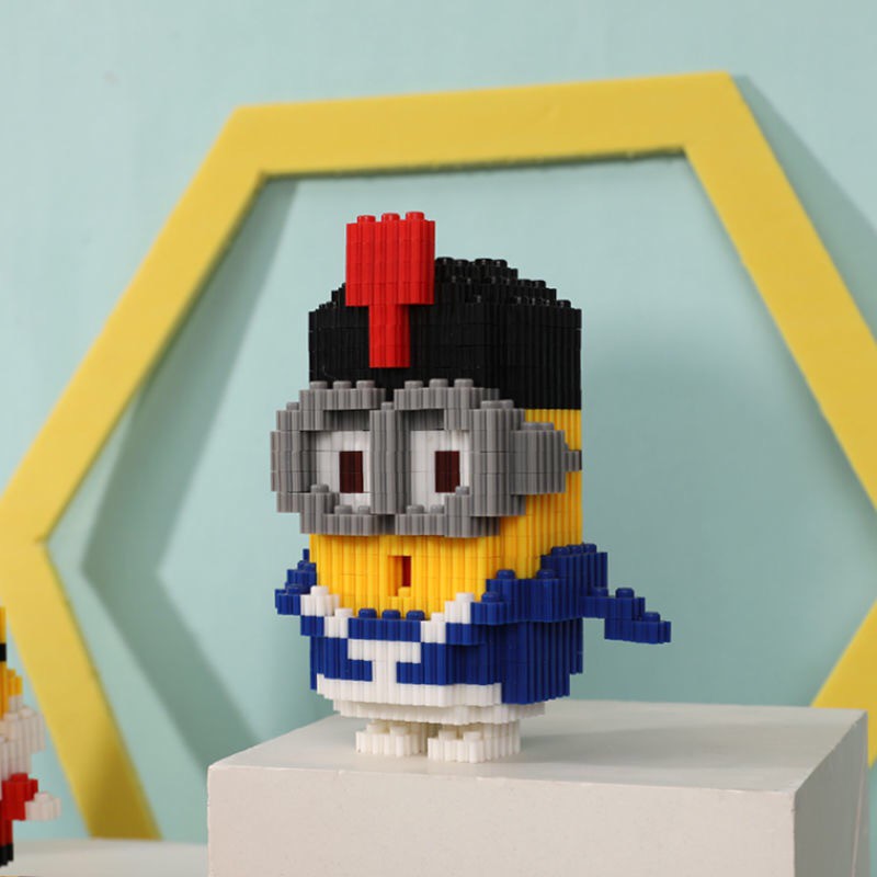 Bộ mô hình lego hoạt hình Minions tự lắp ráp