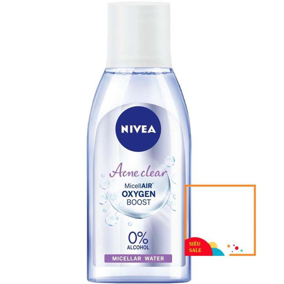 Nước tẩy trang NIVEA ngừa mụn Acne Care Micellar Water (125ml) - 89270