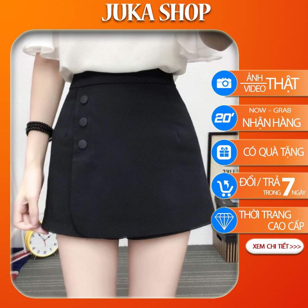 Quần váy phối cúc - Quần giả váy siêu hot Juka Shop | BigBuy360 - bigbuy360.vn