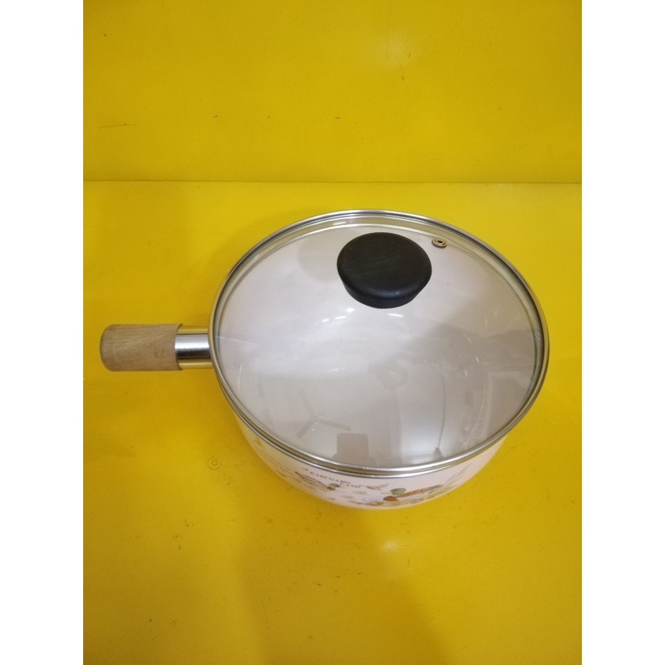 Quánh men nội địa Nhật, size 20cm, cao 10cm , Dùng được bếp từ