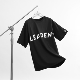 Áo thun ngắn tay leaden basic logo tee / màu đen | 100% cotton chính phẩm | local brand
