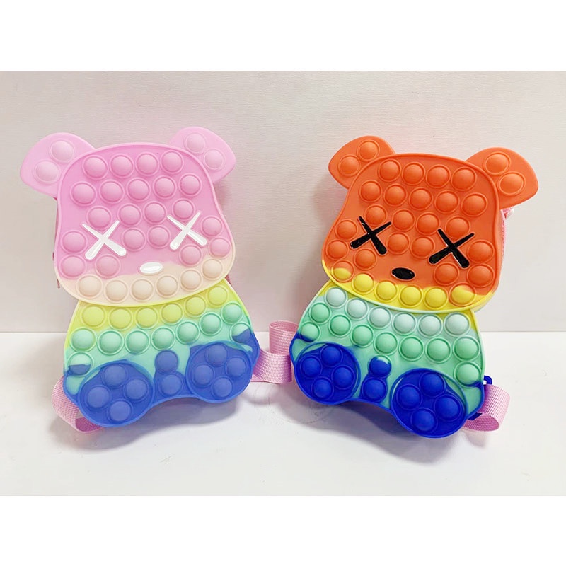 PVN48246 Túi xách pop it hình gấu dễ thương cho bé Giá Rẻ