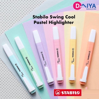 [Bán lẻ] Bút đánh dấu highlight Stabilo Swing cool pastel (made in Germany)