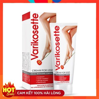 [Giá Sỉ] Kem suy giãn tĩnh mạch VARIKOSETTE Nga, phục hồi nhanh vùng da bị giãn tĩnh mạch