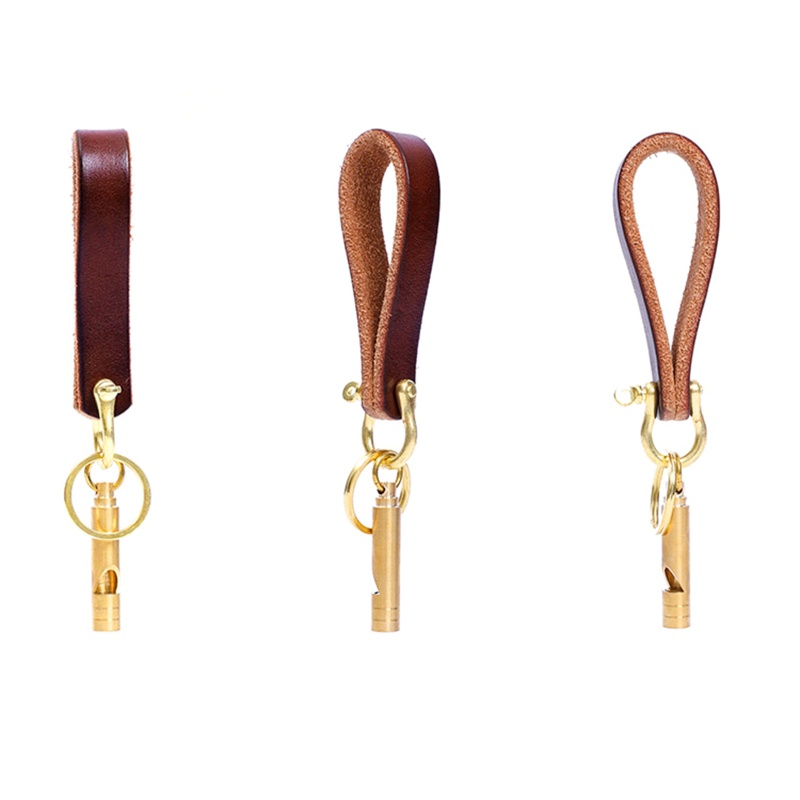 Còi Thổi Đi Học Đa Năng Bằng Kim Loại Gắn Móc Khóa Tiện Lợi