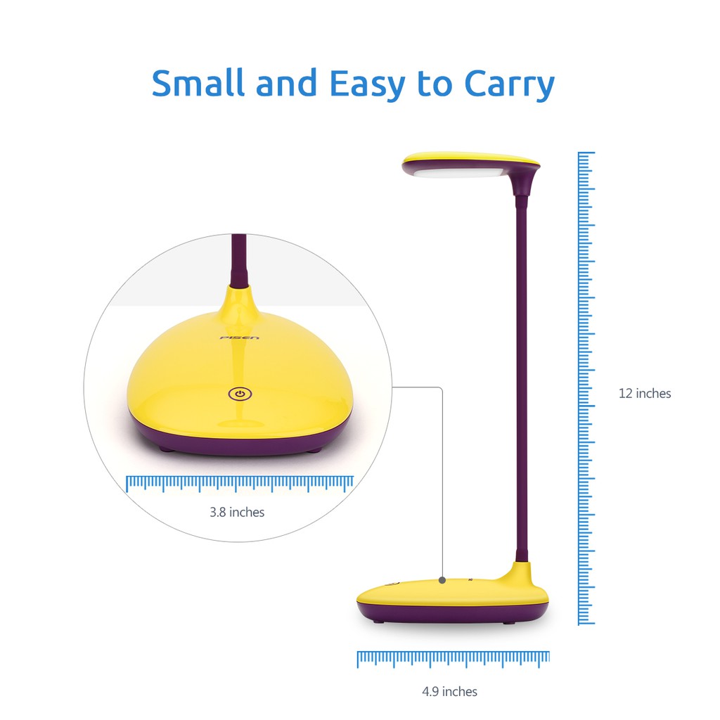 Đèn học Led cảm ứng chống cận Pisen