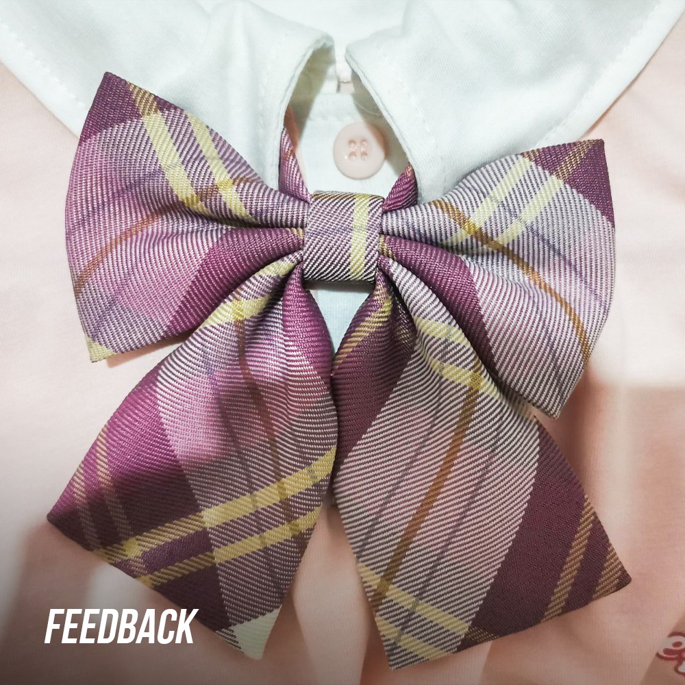 Nơ Cài Cổ Áo Đồng Phục Học Sinh Dễ Thương Phong Cách JK Nhật Bản N00010