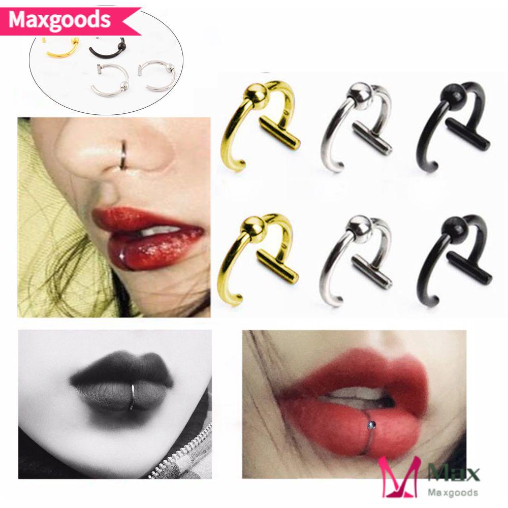 Khuyên Tai/Mũi/Môi Không Xỏ Thời Trang Cá Tính Cho Nam Và Nữ