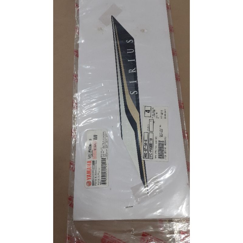 Tem yếm 27 Xe đen 1121 Sirius Fi