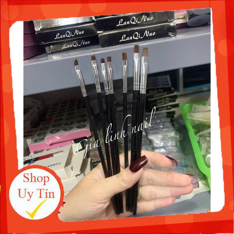 Set cọ bản - đắp gel 7 cây