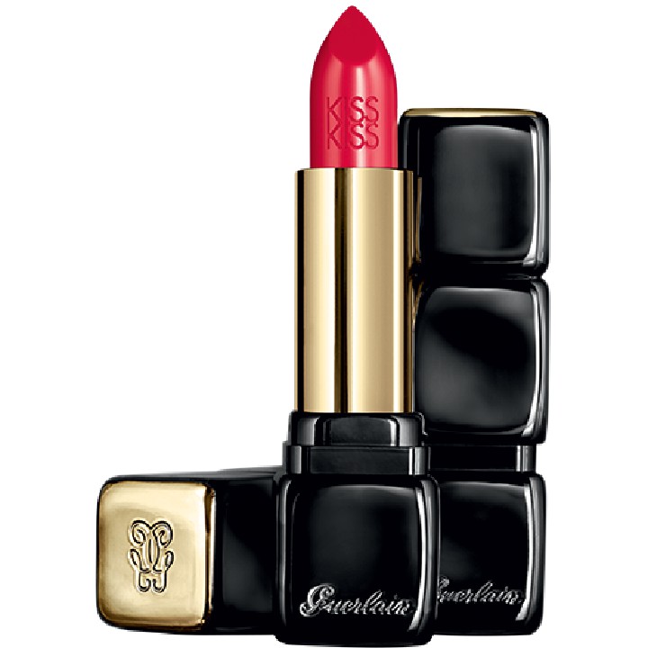 Son Guerlain 325 Rouge Kiss Unbox Màu đỏ hồng
