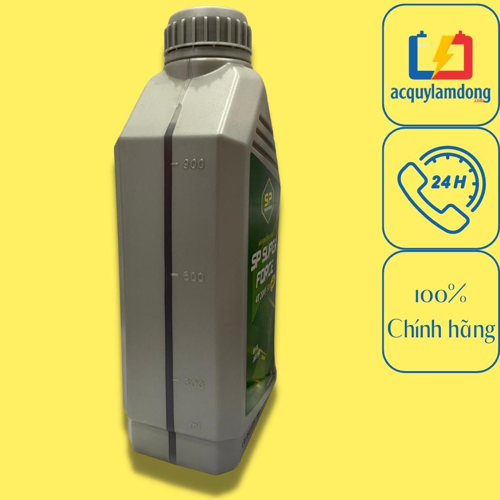 DẦU NHỚT XE SỐ  SP SUPER FORCE 4T SG 20W-50  dùng cho xe HONDA BLADE,YAMAHA JUPITER,Wave125,Wave Z,Wave RSX...