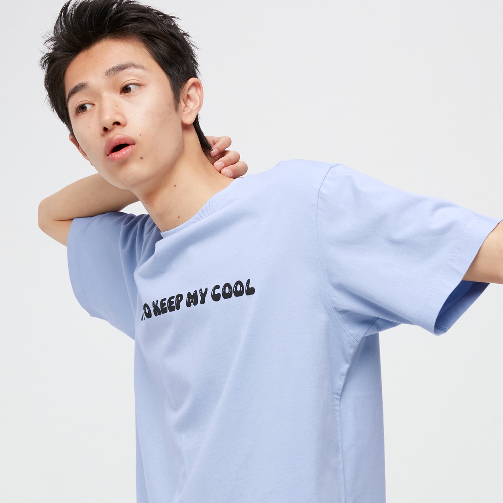 DISNEY Áo Thun Ngắn Tay In Hình Chuột Mickey Uniqlo UT Cho Nam Nữ 447387