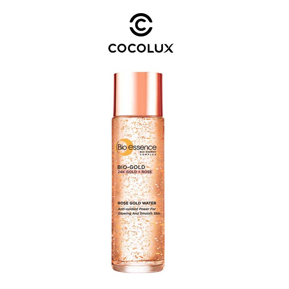Nước Dưỡng Bio-essence Ngừa Lão Hóa Từ Vàng &amp; Hoa Hồng 100ml Rose Gold Water-[COCOLUX]