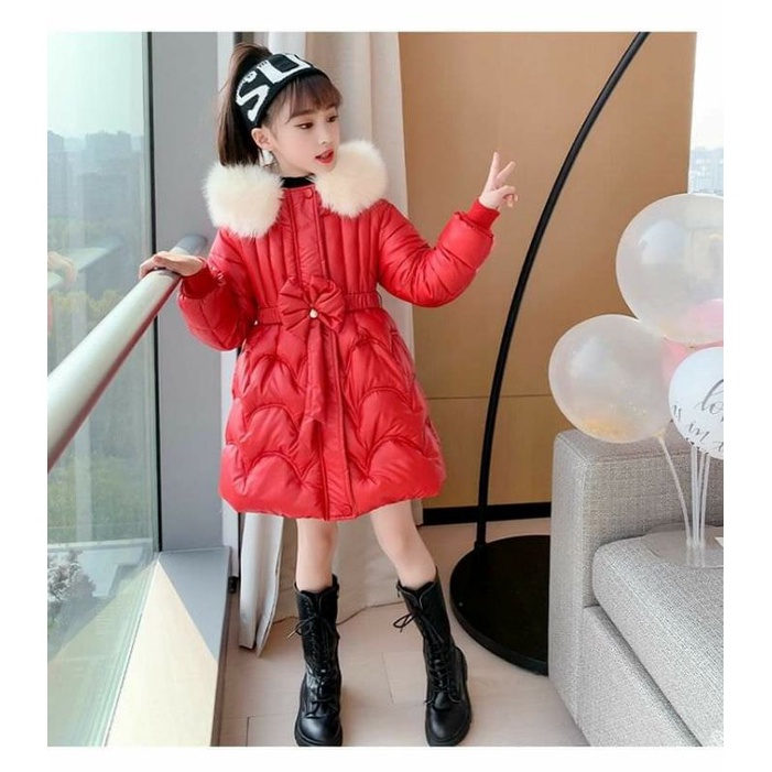 ÁO PHAO DÁNG DÀI BÉ GÁI