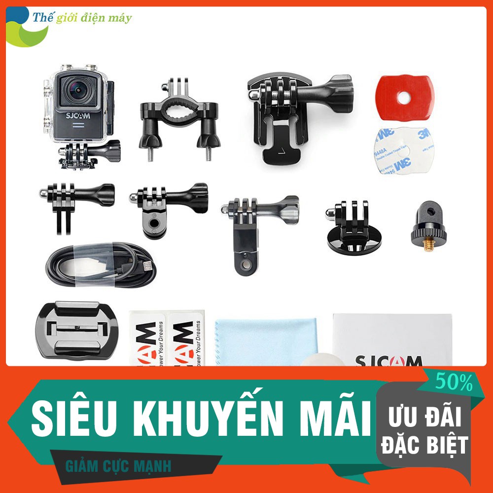 [SIÊU SALL ] Camera hành trình, camera hành động ACTION CAMERA SJCAM M20 AIR - Bảo hành 12 tháng - Shop Thế Giới Điện Má