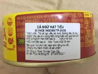 CÁ NGỪ HẠT TIÊU DONGWON HỘP 100G (SP Chính Hãng)