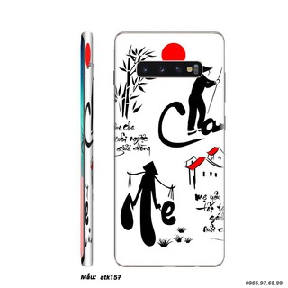 Miếng dán skin SamSung Galaxy  Note 7 / Note FE/ Note 8/ Note 9 / Note 10 / Note 10 Lite/ Note 10 Plus in hình  sưu tầm