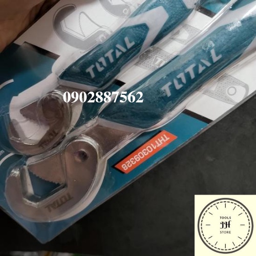 Bộ mỏ lết đa năng 2 chi tiết Total THT10309328