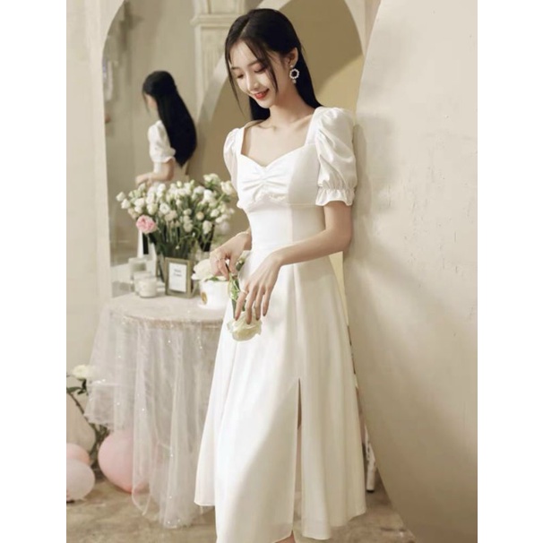 BLACKDRESS đầm body xẻ tà hottrend siêu xinh