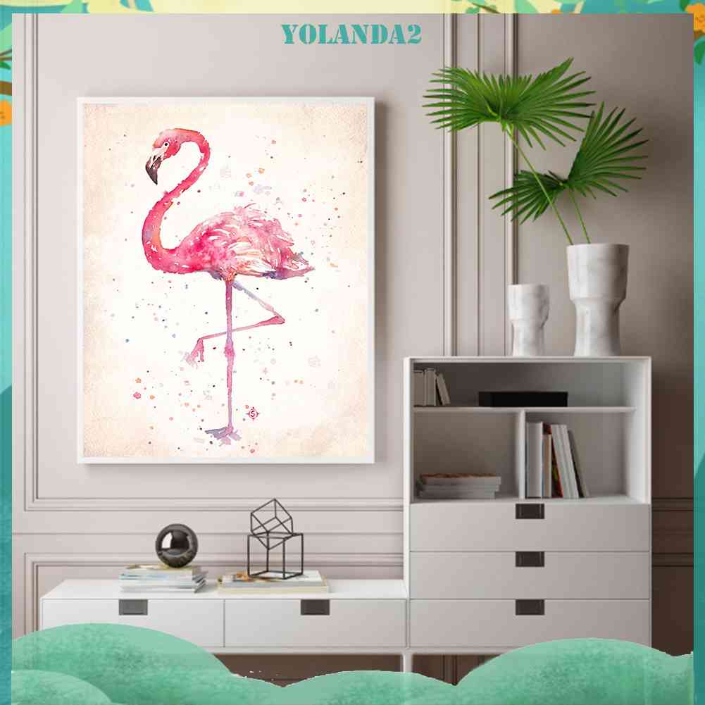 Toàn Bộ Bộ Tranh Thêu Chữ Thập 11CT DIY Hình Chim Hồng Hạc