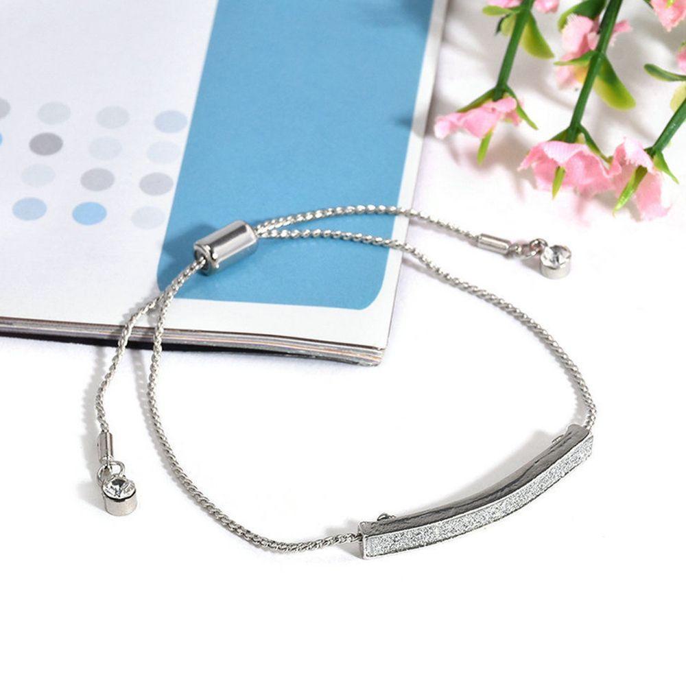Vòng Tay Dây Rút Mạ Bạc Thời Trang