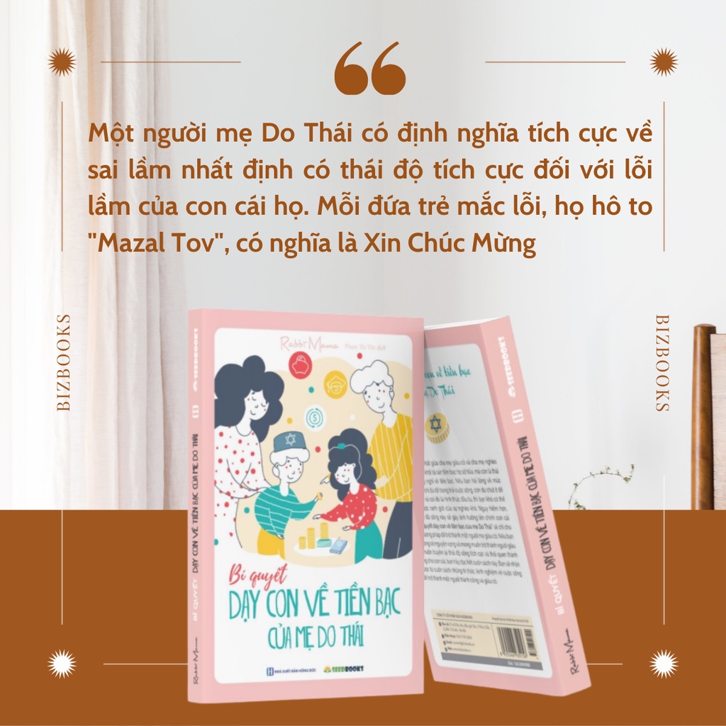 Sách - Bí quyết dạy con về tiền bạc của mẹ Do Thái