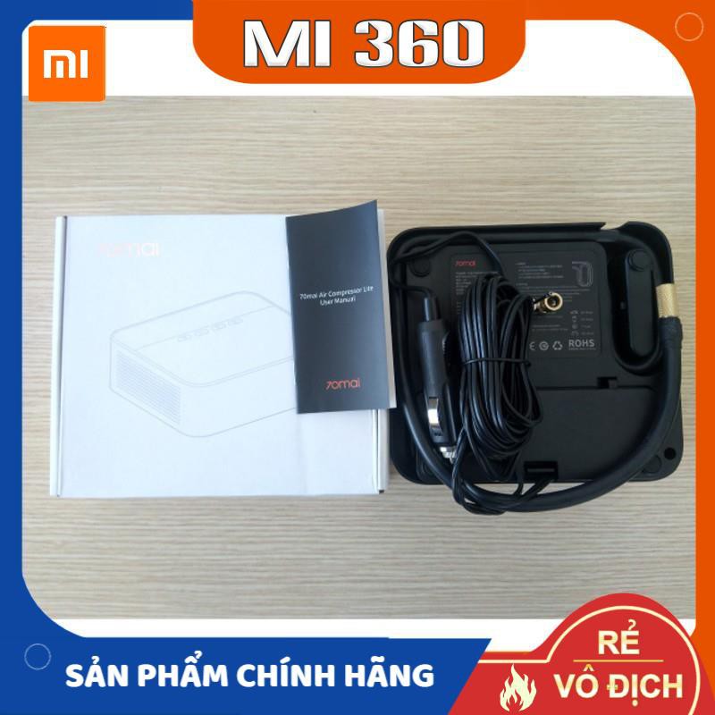 Máy Bơm Lốp Xe Ô Tô Xiaomi 70MAI Midrive TP03✅ Bơm Cầm Tay Đa Năng Xiaomi 70mai✅ Hàng Chính Hãng