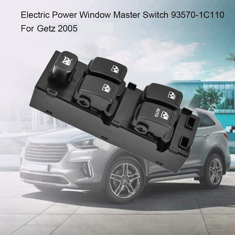 Công Tắc Điều Chỉnh Cửa Sổ Xe Hơi Cho Hyundai Getz 2003-2010 Matrix 2006-2011 93570-1C110 RHD
