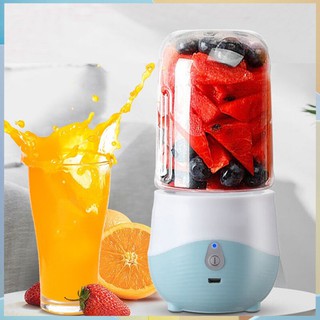 Máy Xay Sinh Tố Cầm Tay Mini Sạc Pin 6 Lưỡi, Máy Xay Sinh Tố Cầm Tay Đa Năng Mini 300ml Vận hành êm ái, dễ sử dụng