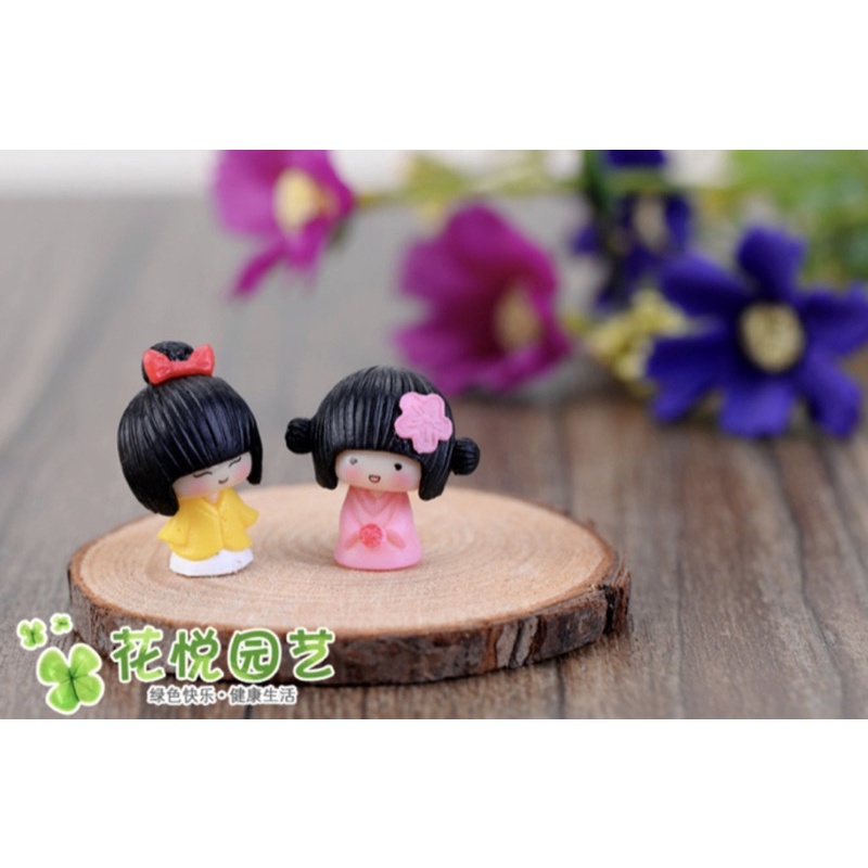 Nàng Kesha trang trí tiểu cảnh