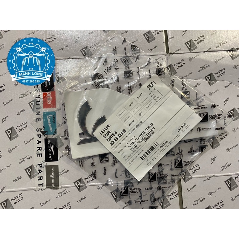 Tem VESPA LX 125 ie Chính Hãng