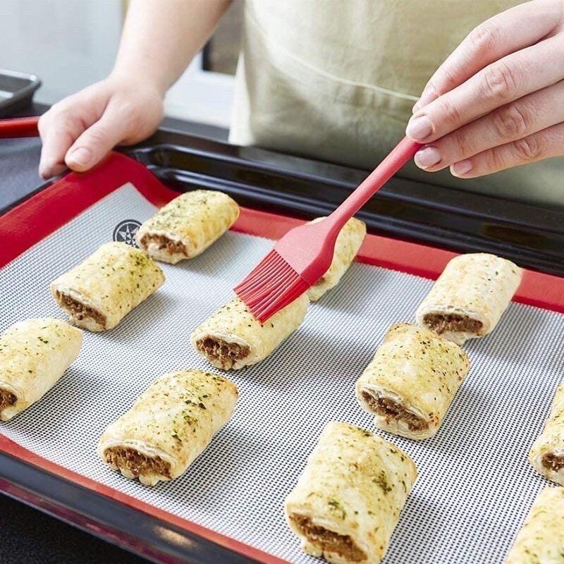 Bộ dụng cụ 5 món silicon, làm bánh nấu ăn, trà sữa, chè chổi, spatula trộn bột, đánh trứng, xẻng silicone chịu nhiệt