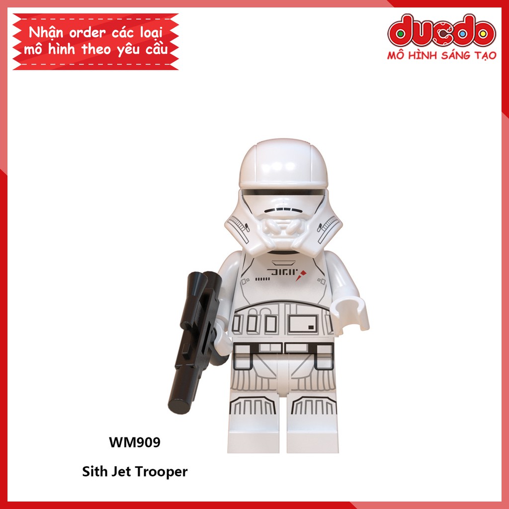 Minifigures các nhân vật trong Star Wars tuyệt đẹp - Đồ chơi Lắp ghép Xếp hình Mini Mô hình WM WM6083