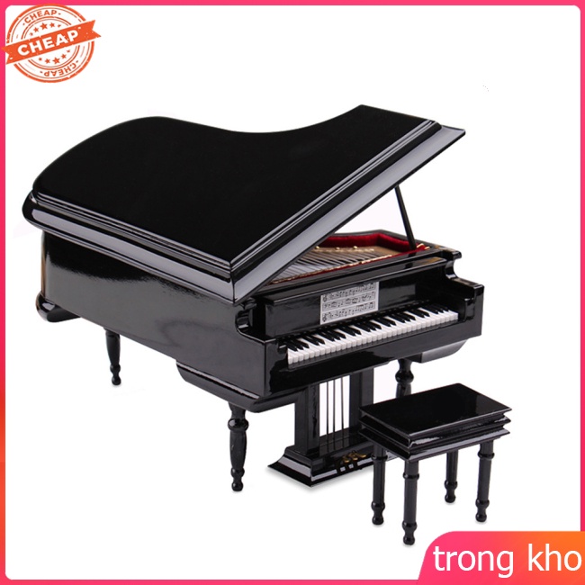 Mô hình đàn piano mini dùng trang trí