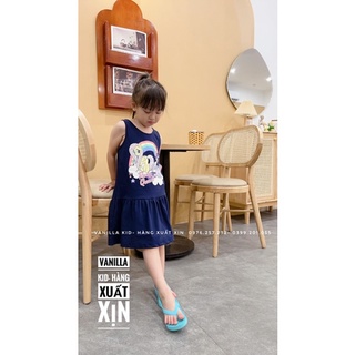 Váy cotton dư xịn bé gái