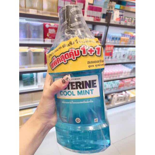 Nước súc miệng LISTERINE COOL MINT (750ML)