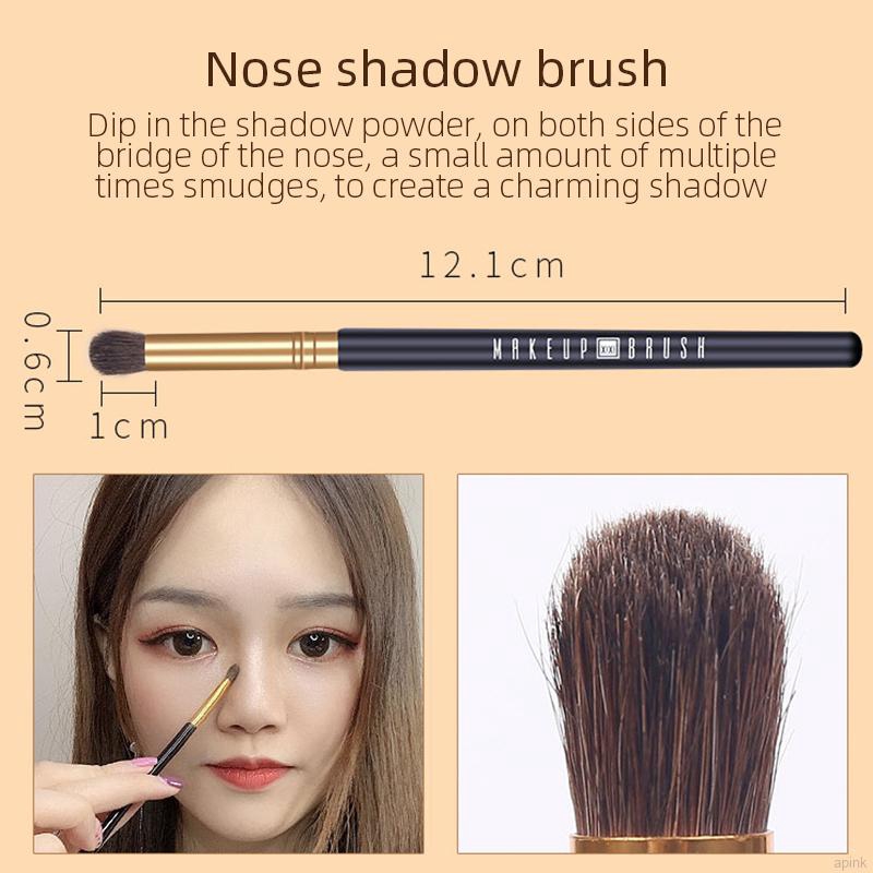 Bộ 3 cây cọ trang điểm phấn mắt chuyên dụng