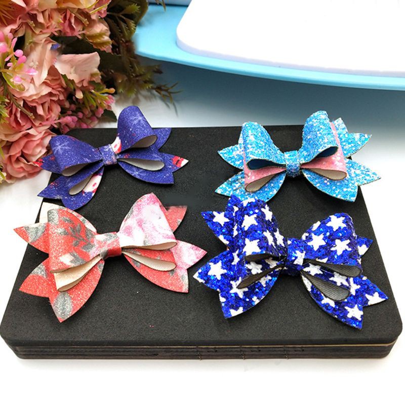 OUT Bow Bowknot Wooden Cutting Dies Stencil DIY Scrapbooking Album Stamp Craft Decor