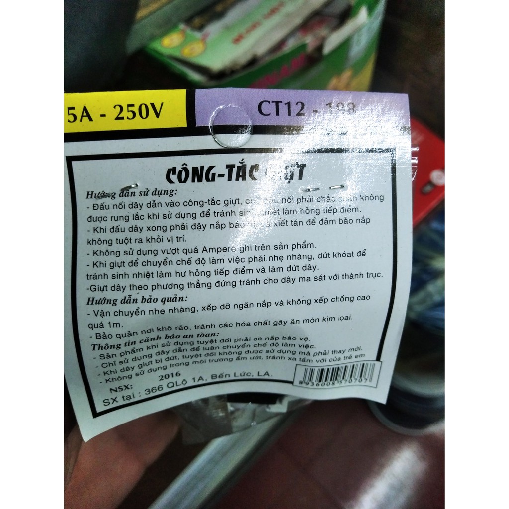 Công tắc giựt 5A