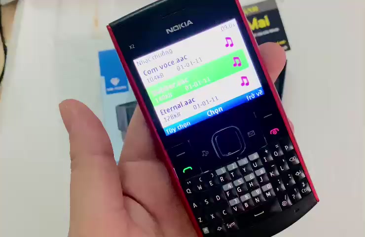 Điện Thoại Nokia X2 01 Kèm Pin Sạc - Bảo Hành 12 Tháng | BigBuy360 - bigbuy360.vn
