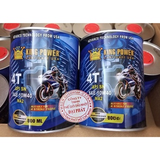 Dầu nhớt king power xe số 800ml