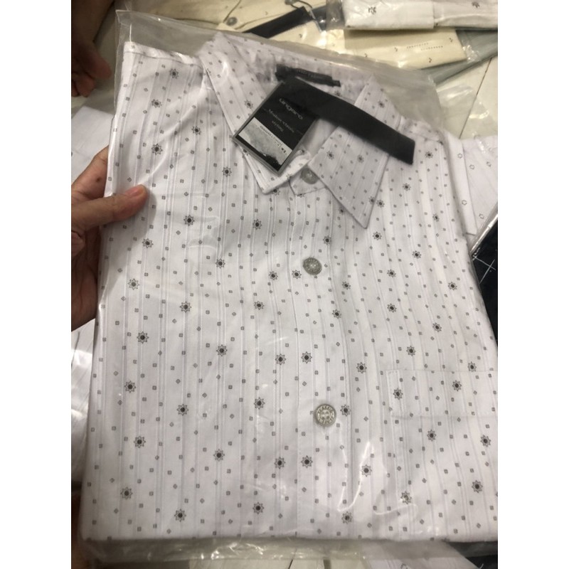 Áo sơ mi trung niên tay ngắn Việt Anh cao cấp