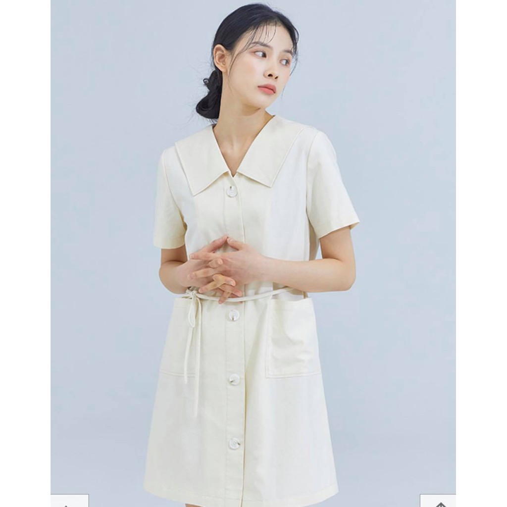 Đầm Mixxo Thủy Thủ Màu Kem - LILAC
