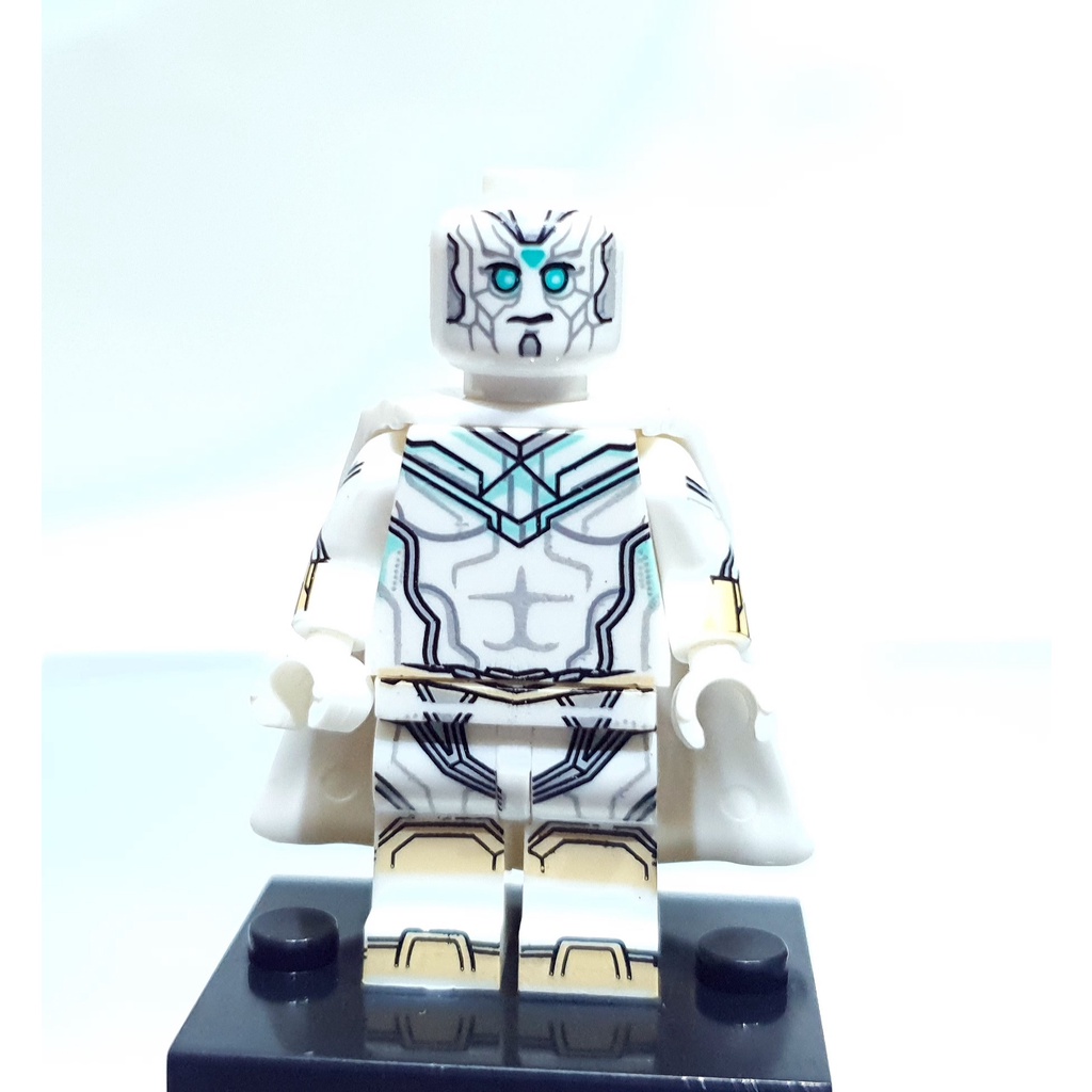 Lego  vision, wanda, vison trắng của tv seri