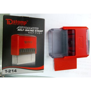 Dấu Việt Nam TDstamp T214 Khắc Dấu Tên, Logo, Nội Dung 1-2 Dòng Loại Nhỏ