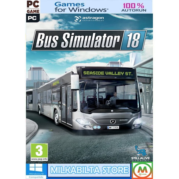 Bộ Đồ Chơi Thẻ Bài Bus Simulator 18 - Pc