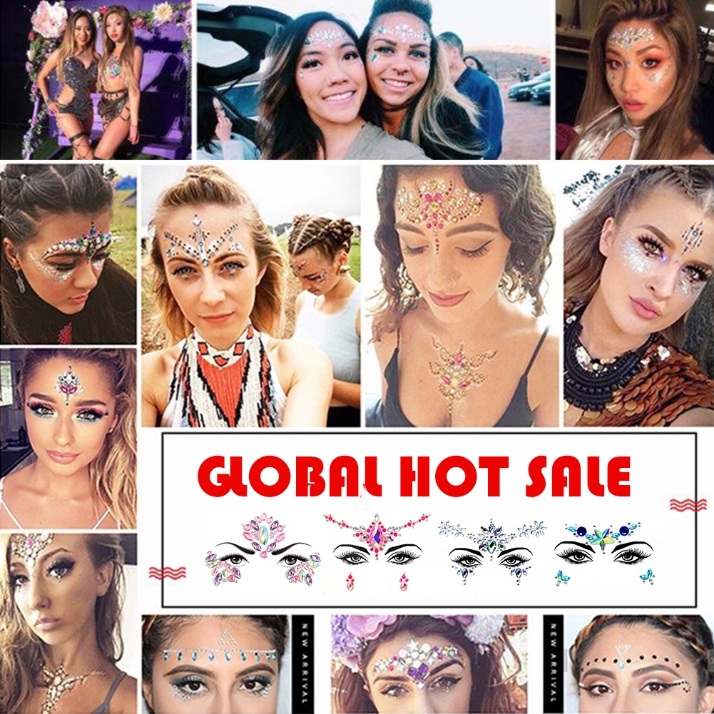 Hw Hạt Đá Lấp Lánh Dùng Để Trang Trí Mặt / Mặt