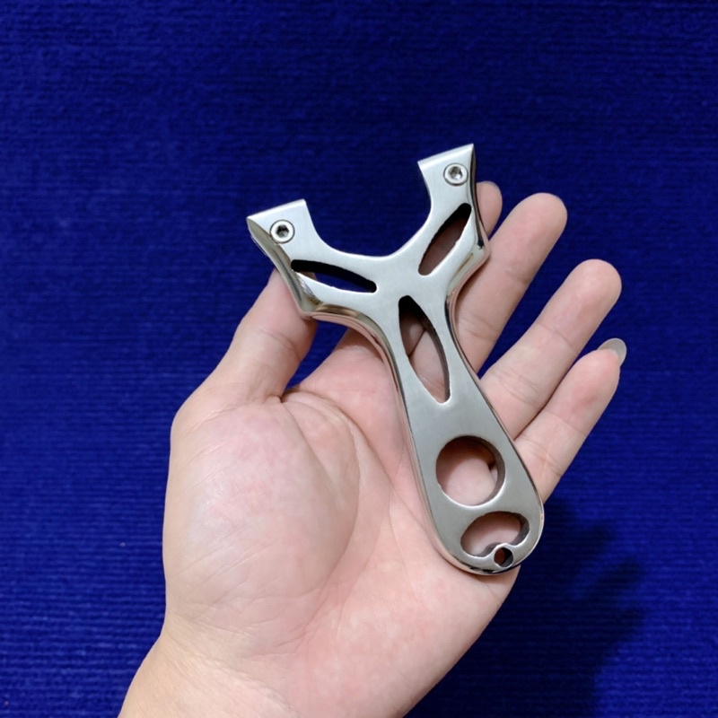 Ná cao su UFO chạc 7 chất liệu inox 304 nguyên khối, ná cao su cao cấp, ná thun